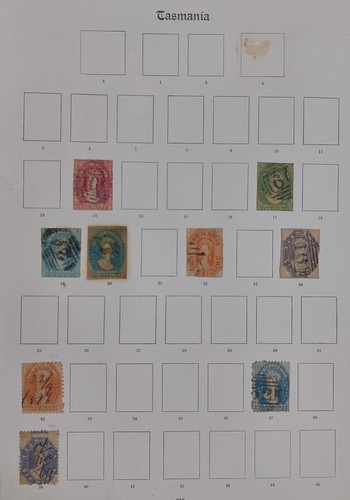 1855 tasmania van - tasmania, (van