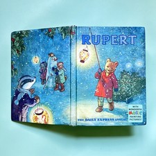 99p START BID - Rupert ? Original 1960 - UNSIGNED - UNCLIPPED  5/- Crayon Marks