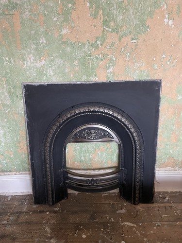 Cast iron fireplace insert - iron,