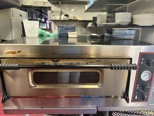 Contender Single Deck Electric Pizza Oven - 4 x 13" MADE IN ITALY ?? 