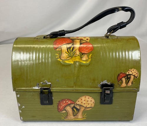 Vintage metal lunch box - lunch,
