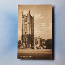 Keynsham Postcard C1920 Somerset Local Parish Church & Grounds