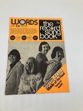 Record song book - book,, of
