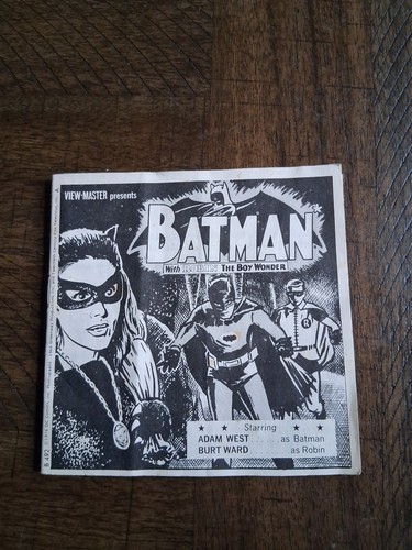 Vintage view master batman - view,