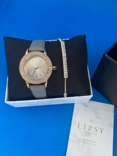 Lipsy ladies watch - silver, dial