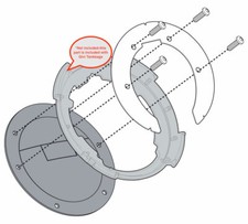 Givi BF02 / Kappa BF02K Tank
