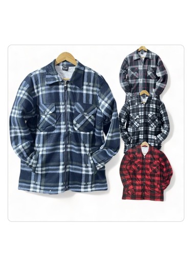 Mens lumberjack sherpa - lumberjack, fur