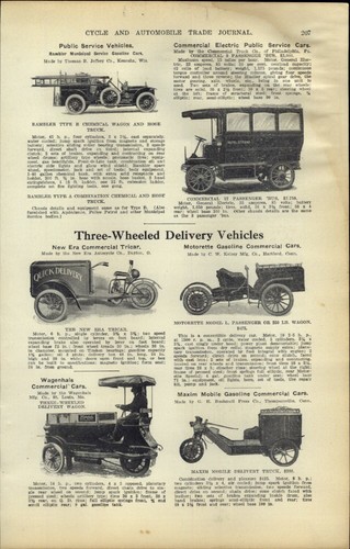 1911 paper car auto three - paper, 3