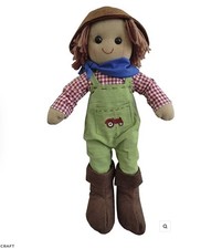 Powell Craft Rag Doll Farmer