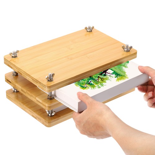 Wooden book press - book,