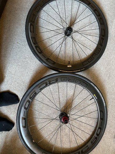 Vel 50mm carbon road wheelset - 50mm,