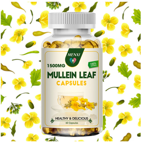 Mullein leaf capsules - mullein,
