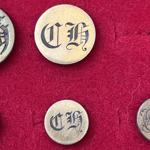 Hunt livery buttons craven - buttons.,