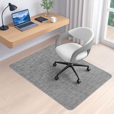Office Chair Mat Hardwood AUCTION Floors 90x120cm Non-Slip Hard Protector Mat