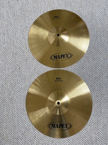 Mapex hat cymbals new - 14",