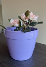 2 Pcs Purple Flower Pot