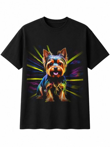 Yorkshire terrier neon - yorkshire,