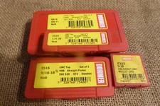 Job Lot Of Dormer E515 E524 Taps & F322 Die - 5/8 - 11, 5/16 - 18, 1/4 - 28