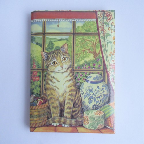 Retro vintage cat address - retro, &