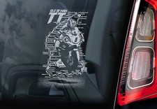 Isle of Man TT Sticker - John