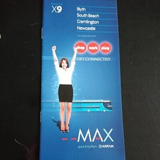 Arriva North East X9 Timetable.