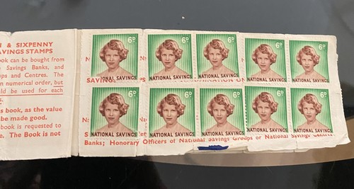 National savings stamp - savings,