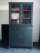 Stunning Strongbow Black Glazed Cabinet , bookcase