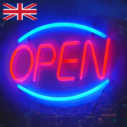 Led open shop sign - shop, neon