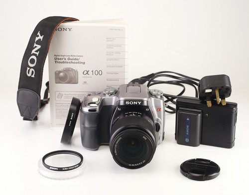 Sony alpha a100 camera - a100, &
