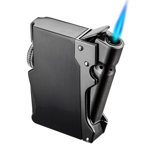 Metal windproof lighter jet - windproof, lighter,