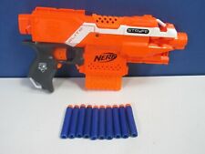 orange NERF STRYFE BLASTER GUN toy N-STRIKE ELITE motorised fire