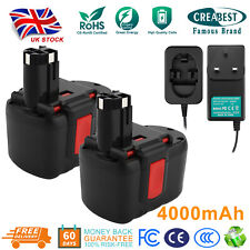 4.0AH 24V Ni-MH Battery/Charger For Bosch PSB 24VE-2 BAT240 BAT299 BAT030 GBH24V