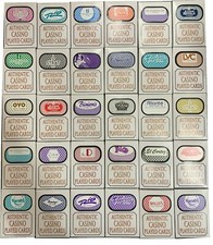 10 x DECKS CASINO PLAYING CARDS - LAS VEGAS POKER CARDS