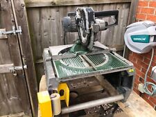 Elektra Beckum KGT 500 Flip Over Saw 110v, Table saw Mitre Saw Combo, Working