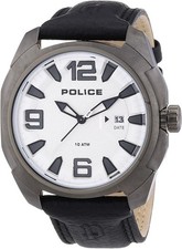Police Texas watch Leather