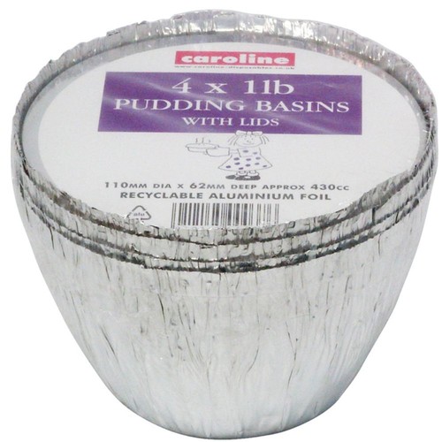 Caroline foil 1lb pudding - foil,