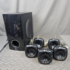 LG Surround Sound Speakers 5.1ch SB45SU-W + C, FL, RL, FR, RR 140W 4 Ohms Black