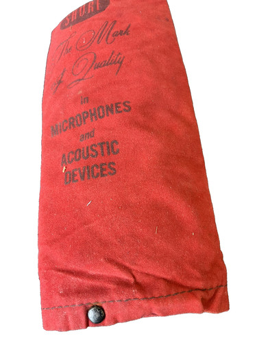 Shure vintage red felt - red,