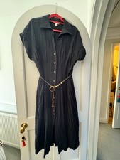 Ladies H&M Black Dress New Size L