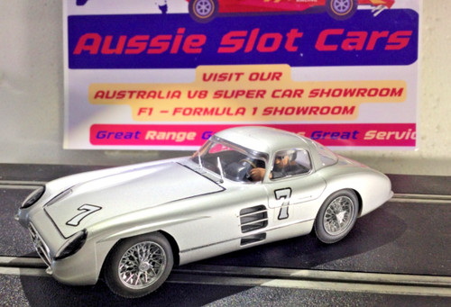 Scalextric rare mercedes benz - scalextric,