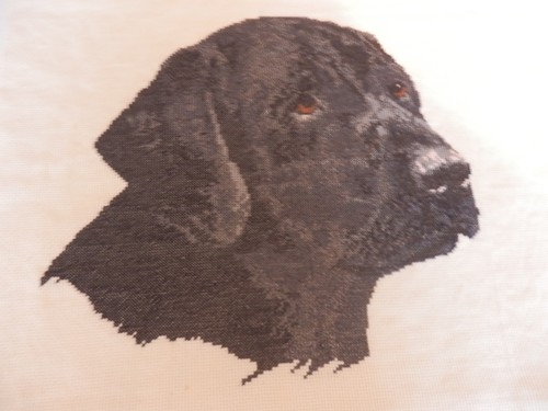 Completed cross stitch - ,