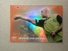 Panini PDC Premier League Darts 2025 Michael Van Gerwen Parallel Card 03/16