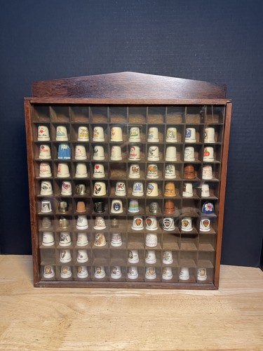 Vintage sewing thimbles lot - sewing,