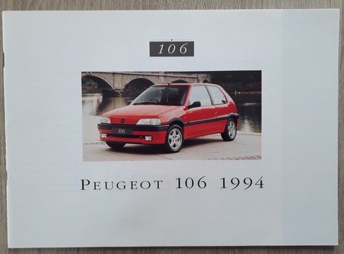 Peugeot 106 range brochure - range,