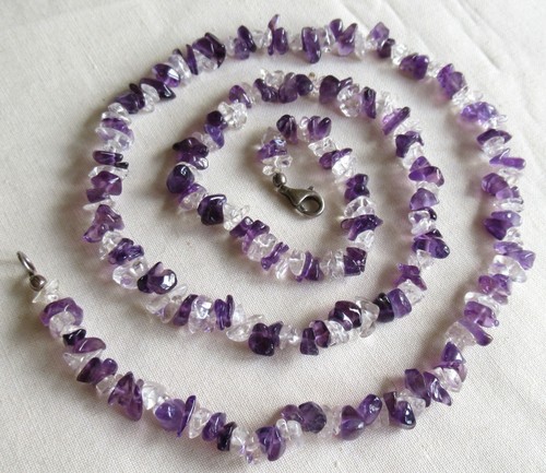 Sterling silver amethyst - amethyst, &