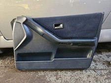 AUDI 80 B3 4DR FRONT O/S DOOR CARD BLUE