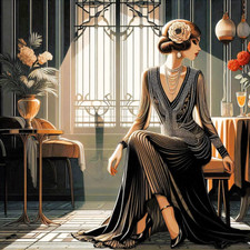 Art Deco Fashion  Glamour