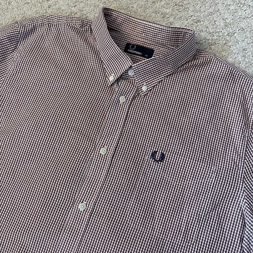 Fred perry gingham check long - gingham,