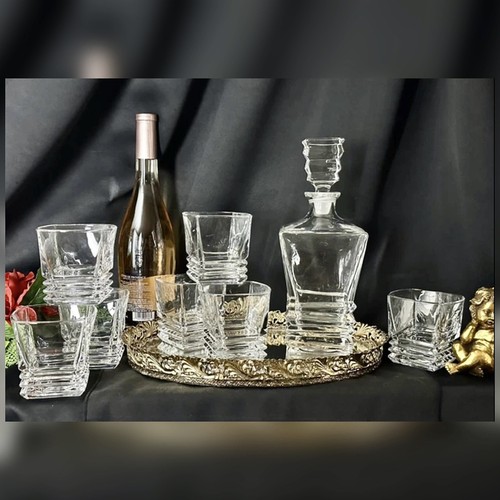Lattice routh whiskey - lattice, decanter