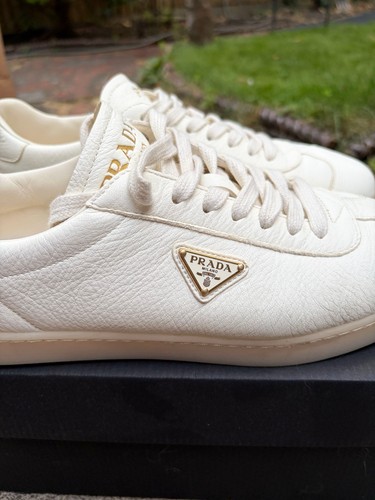 Prada lane sneaker - lane, deerskin